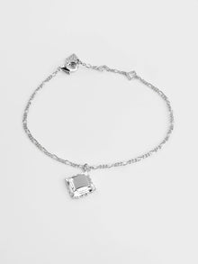 Ravioli Bracelet | Silver Rhodium Plated Brass
