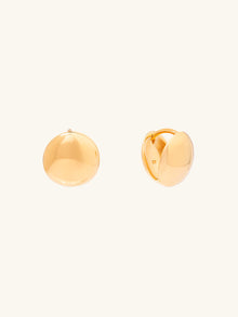 Dome Stud Earrings | 14K Gold Vermeil
