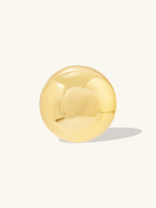 Classic 4mm Flat Back Earring | 14K Gold Plated Brass