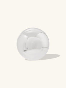 Classic 4mm Flat Back Earring | Silver Rhodium Plated Brass