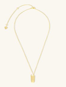Flip Phone Locket Necklace | 5A Grade Cubic Zirconia | 14K Gold Plated Brass
