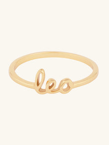 Leo Ring | 14K Gold Plated Brass