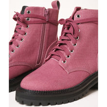 Warren Combat Boot | Rose