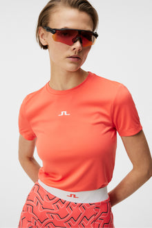 Women | Ada T-Shirt | Hot Coral