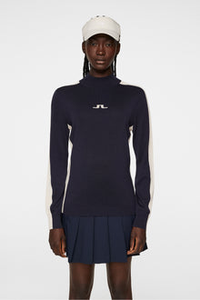 Women | Adia Knitted Sweater | JL Navy