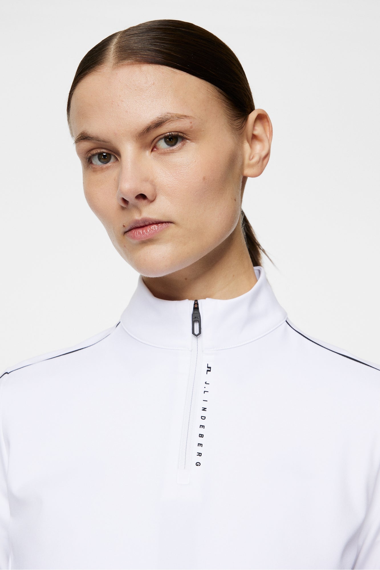 Women | Adiola Quarter Zip Mid Layer | White