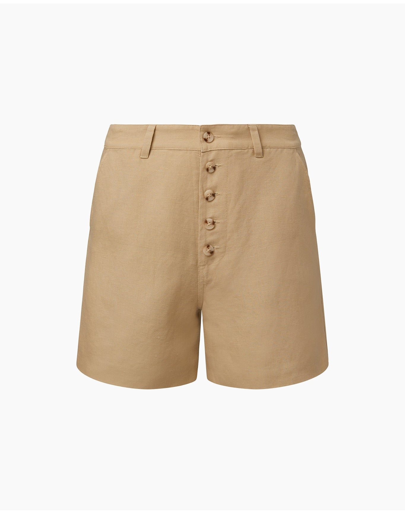 Women | Air Linen Boyfriend Short | Jute