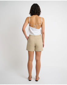 Women | Air Linen Boyfriend Short | Jute