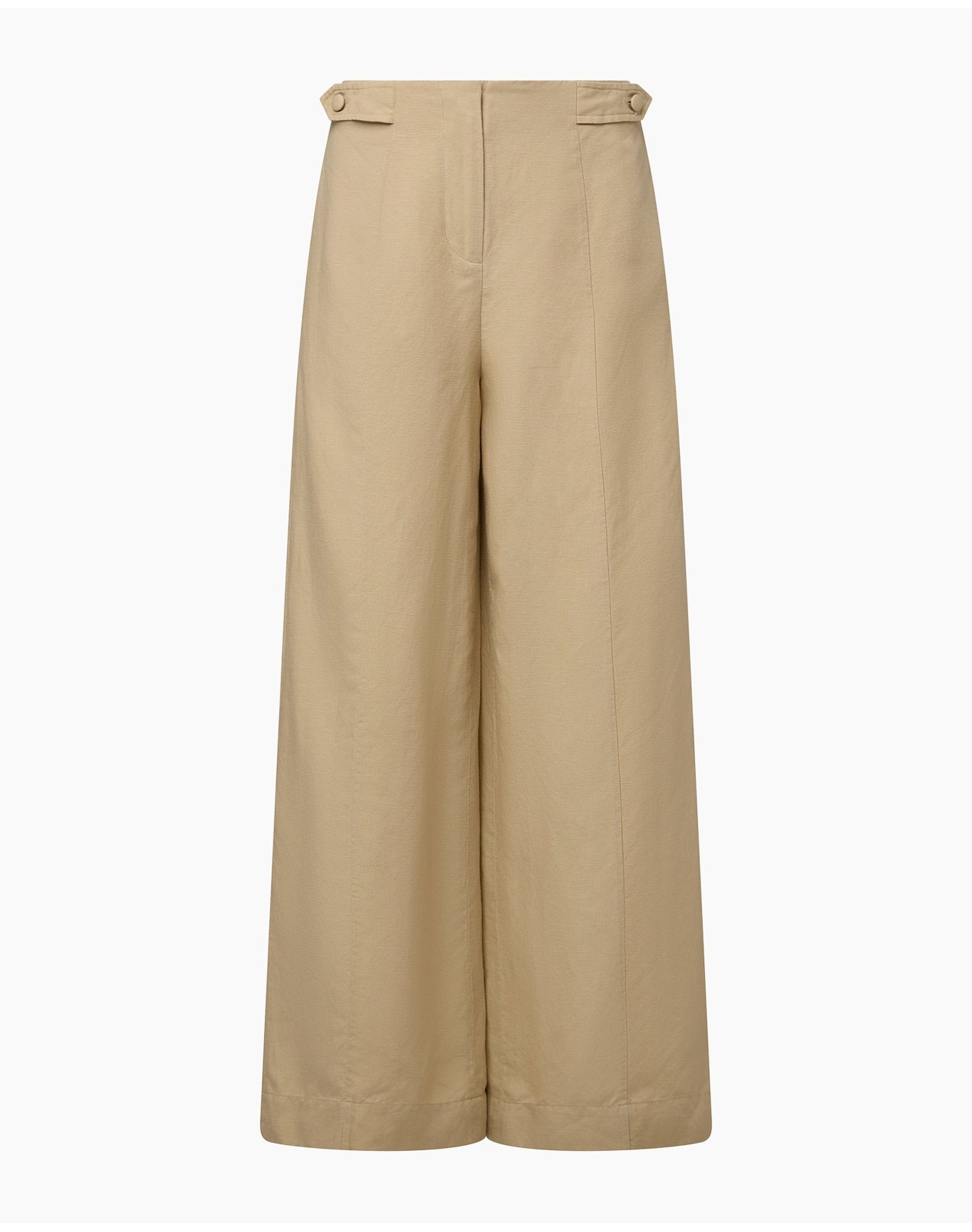 Women | Air Linen Palazzo Pant | Jute