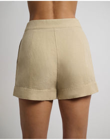Women | Air Linen Trouser Short | Jute