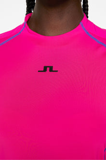 Women | Allien Long Sleeve Top | Pink Peacock