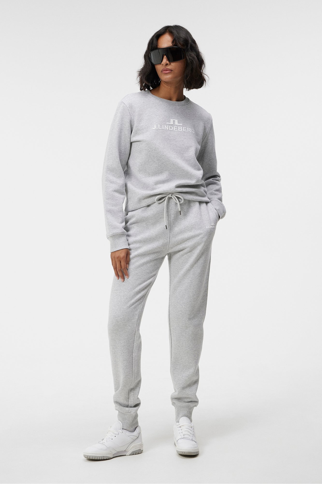 Women | Alpha Creneck | Light Grey Melange