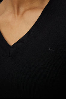 Women | Amaya Knitted Sweater | Black (V2)