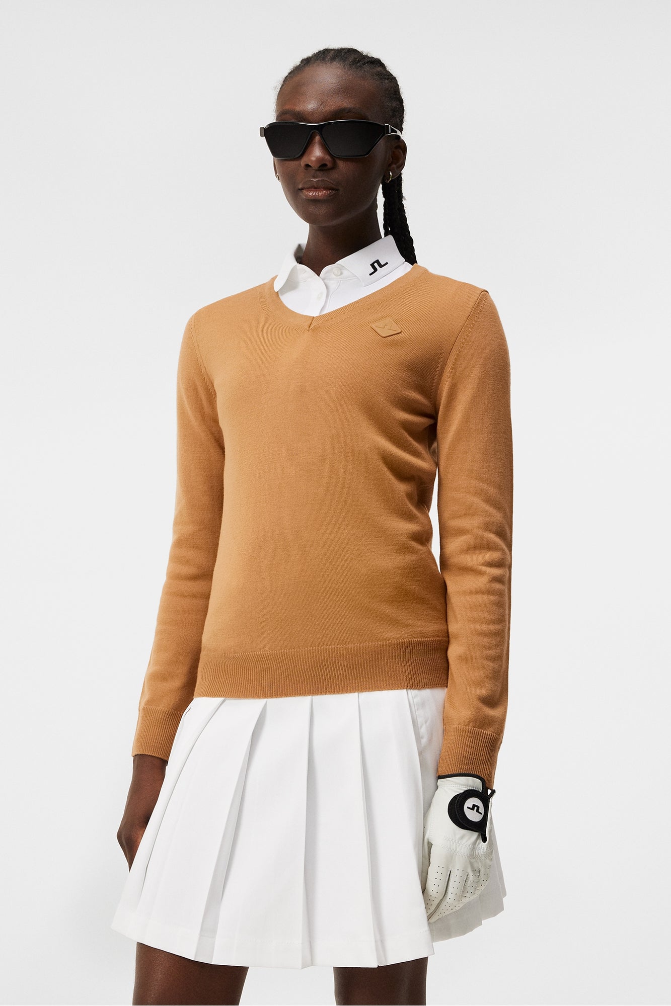 Women | Amaya Knitted Sweater | Chipmunk