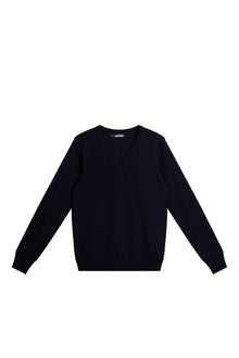 Women | Amaya Knitted Sweater | JL Navy (V3)