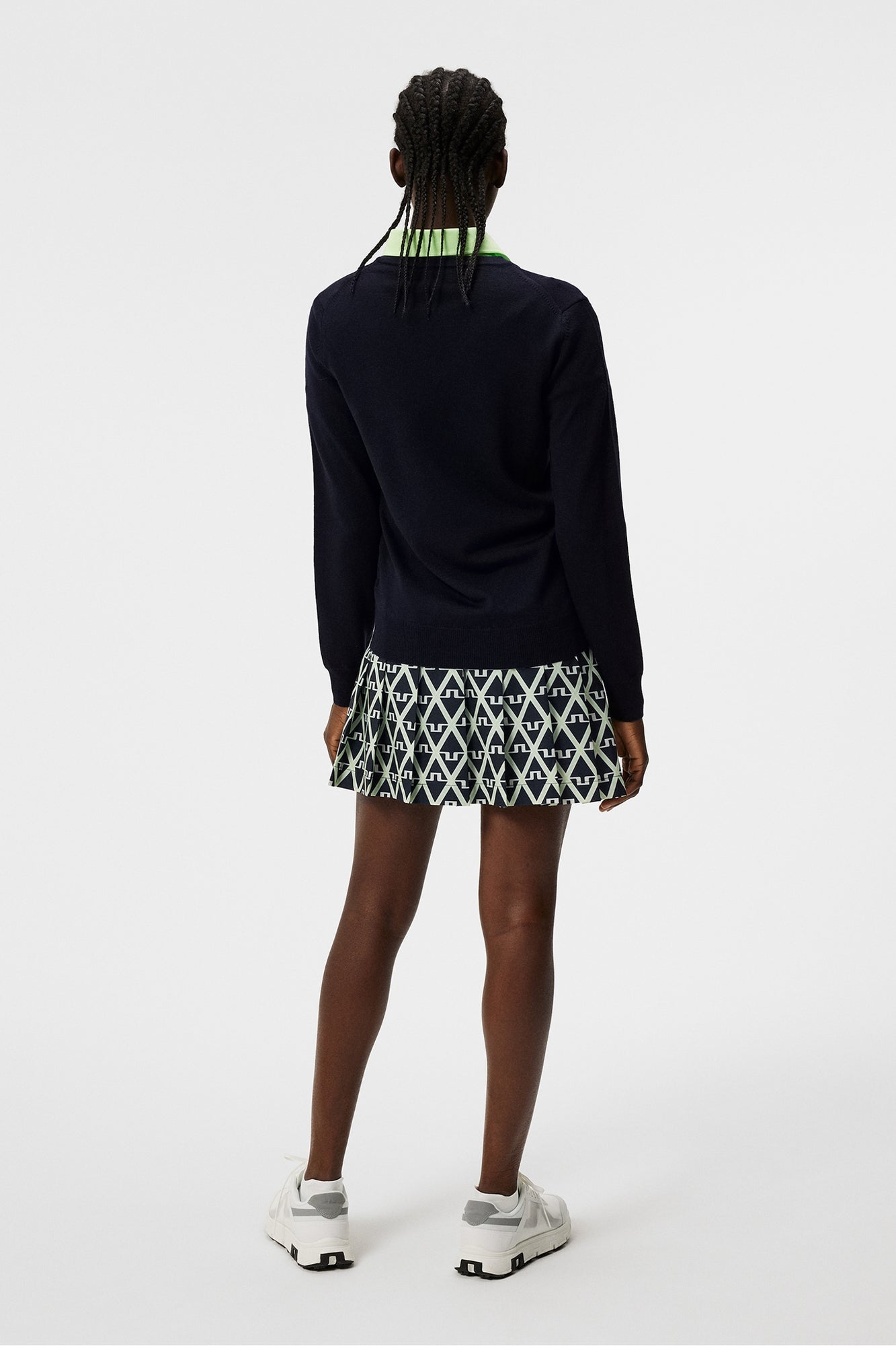 Women | Amaya Knitted Sweater | JL Navy (V3)