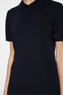 Women | Andrea Knitted Dress | JL Navy