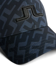 Women | Anga Printed Cap | Bias Bridge Black