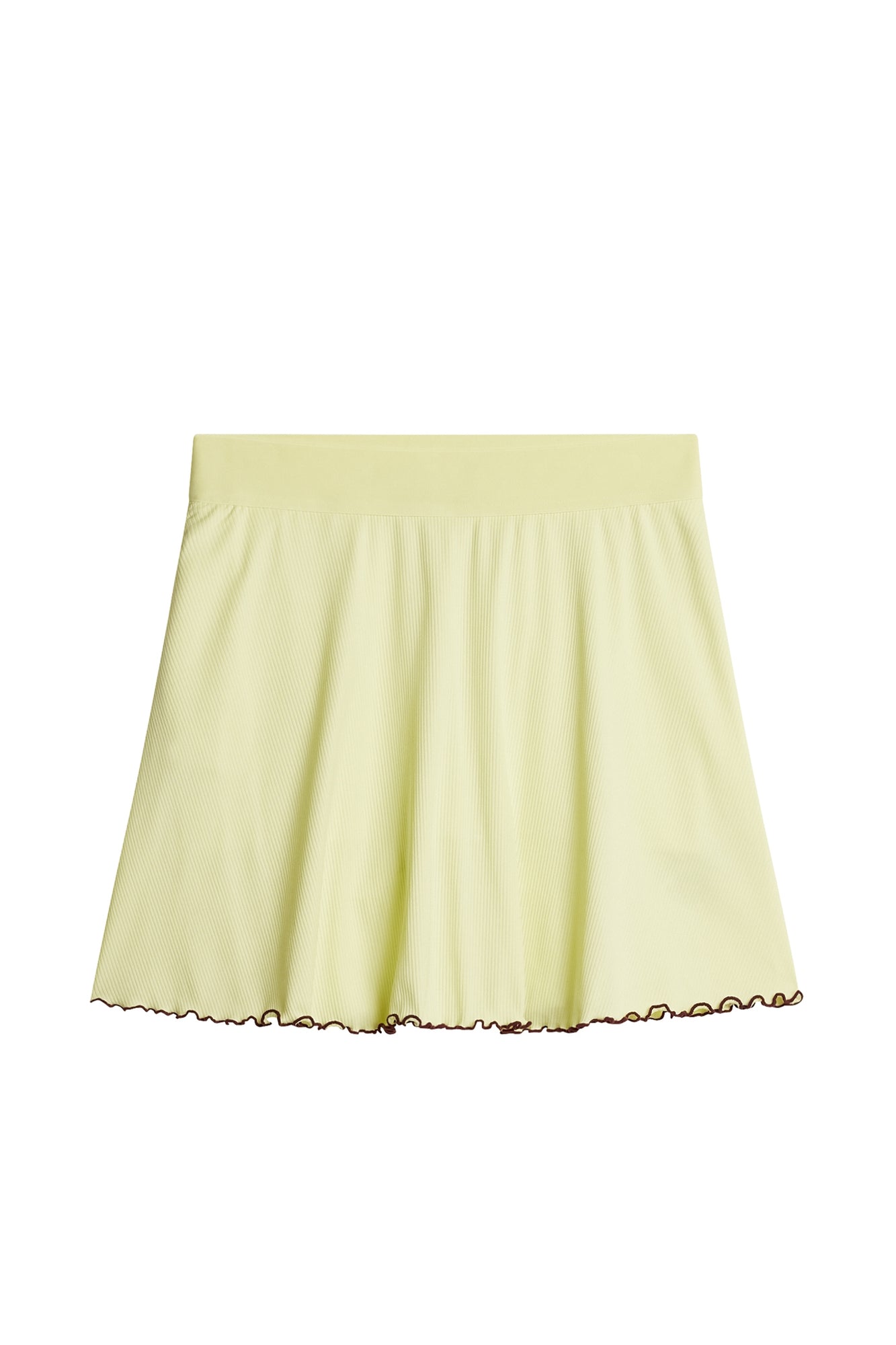Women | Anja Skirt | Pale Lime Yellow