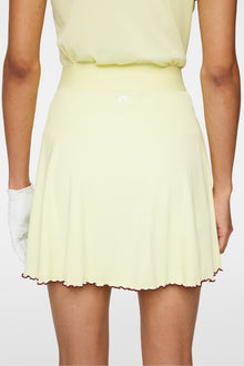 Women | Anja Skirt | Pale Lime Yellow