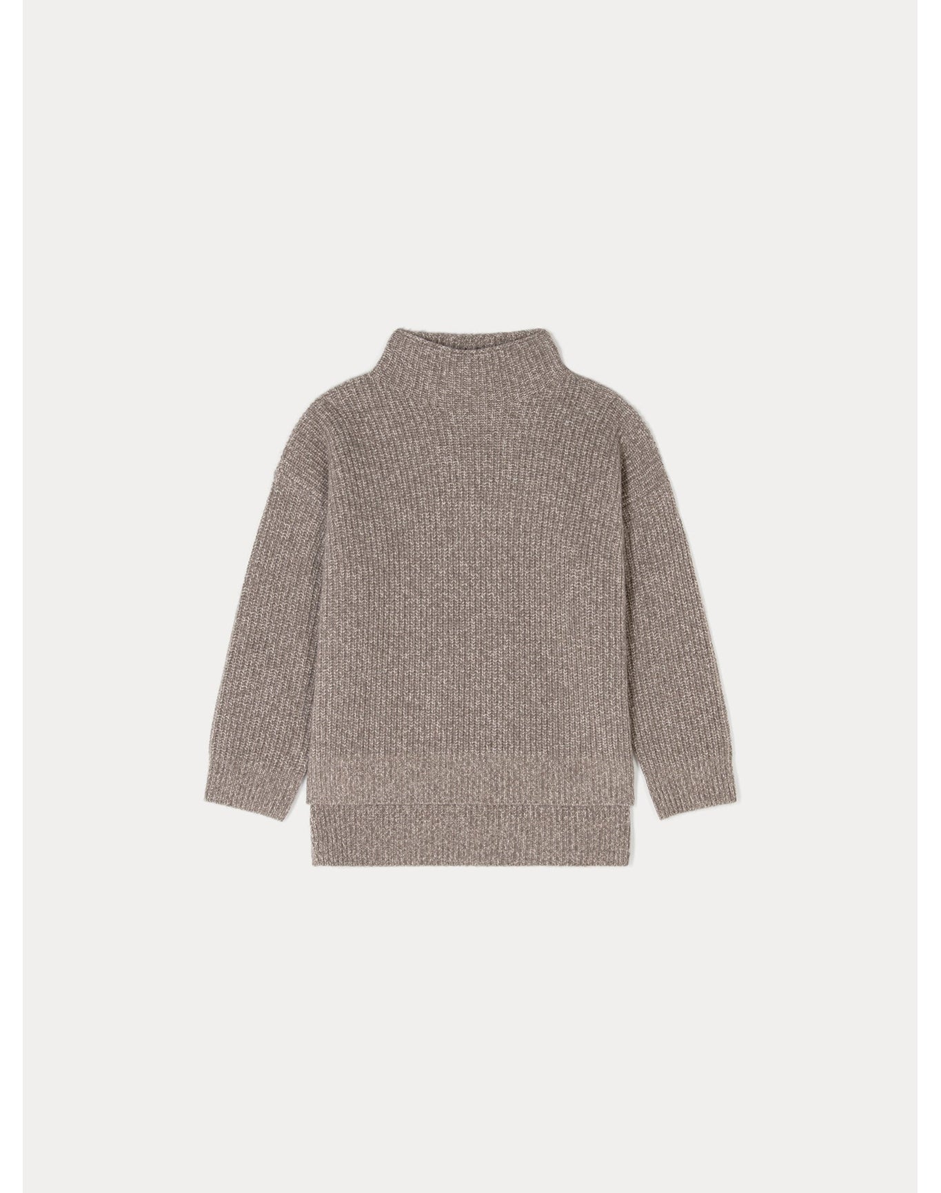 Women | Aran Pull Over | Brown