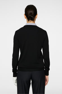 Women | Aria Knitted Sweater | Black