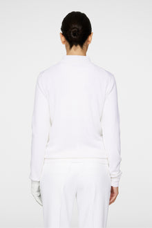 Women | Aria Knitted Sweater | White