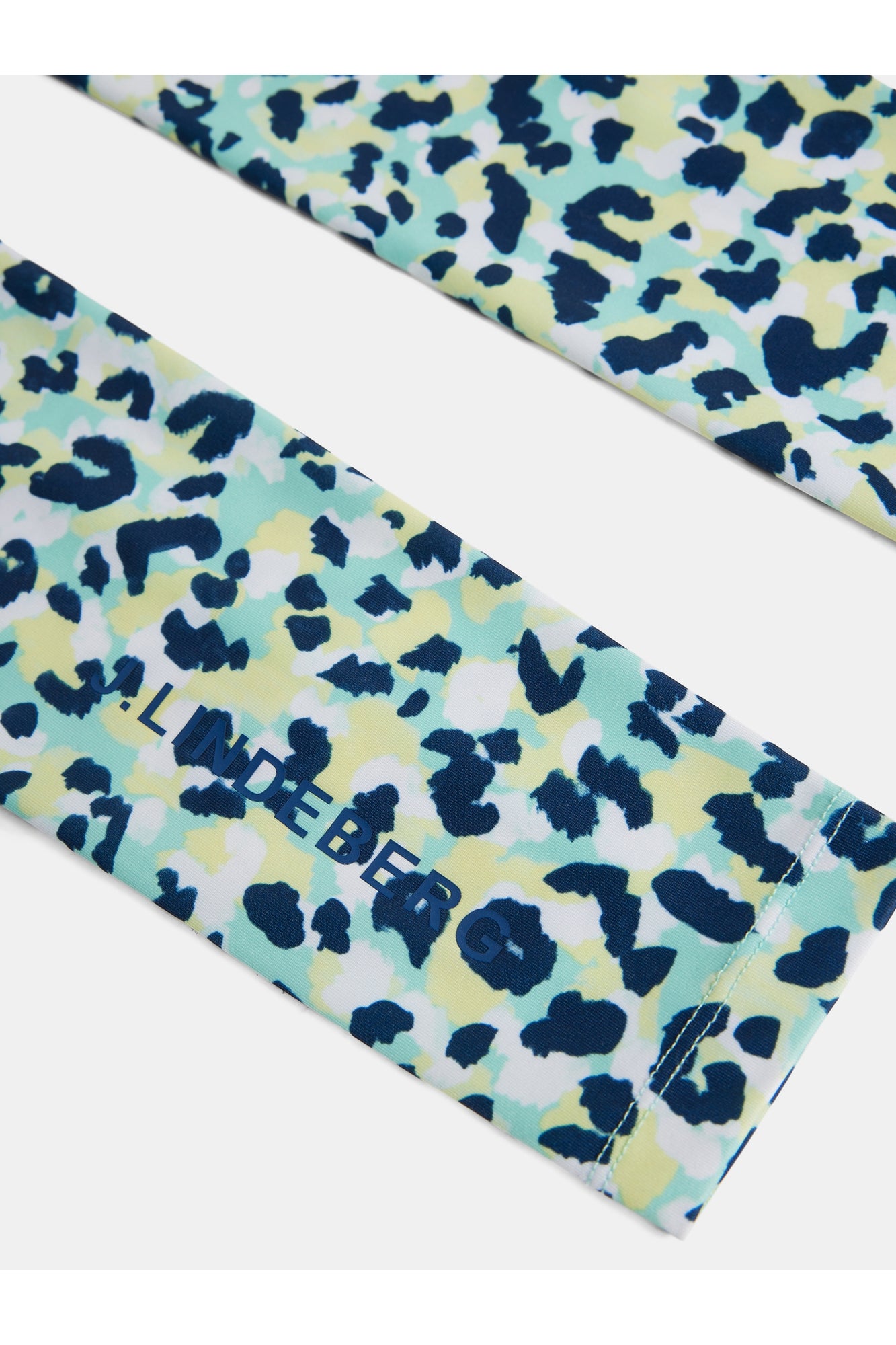 Women | Aylin Print Sleeves | Leopard Aruba Blue