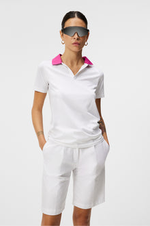 Women | Baily Seamless Polo | White