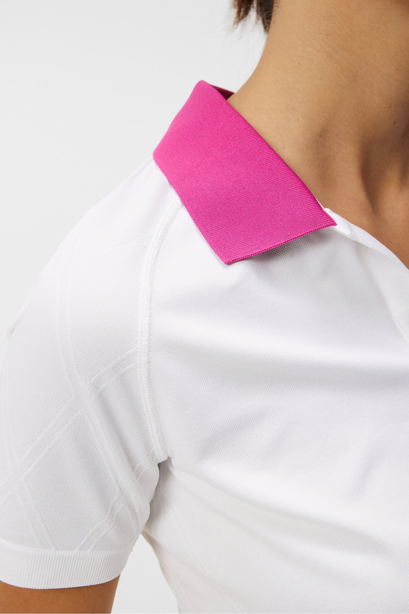 Women | Baily Seamless Polo | White