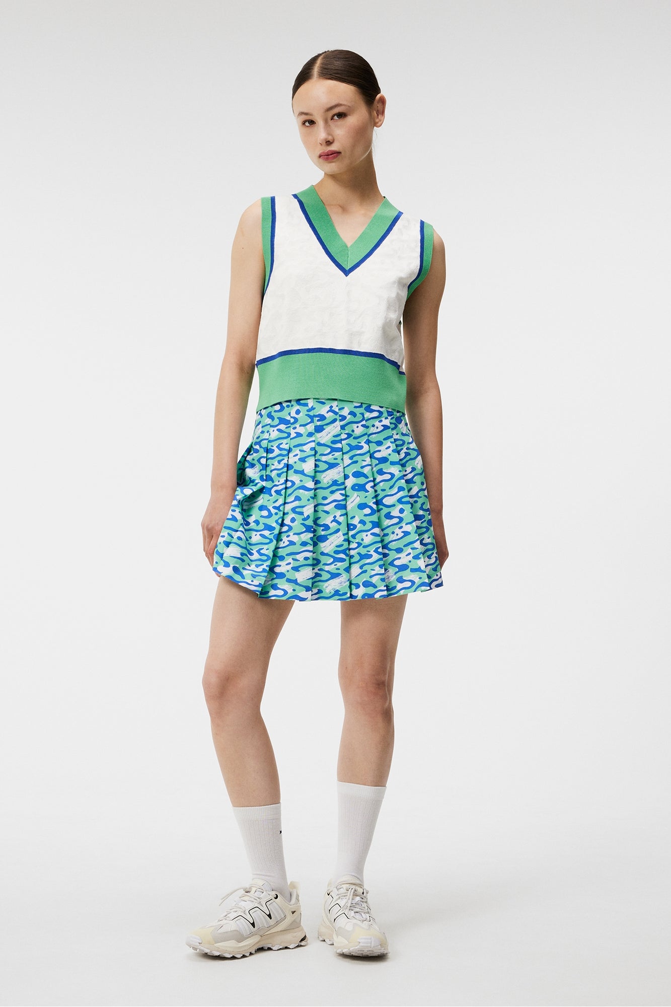 Women | Barbados Knitted Vest | White