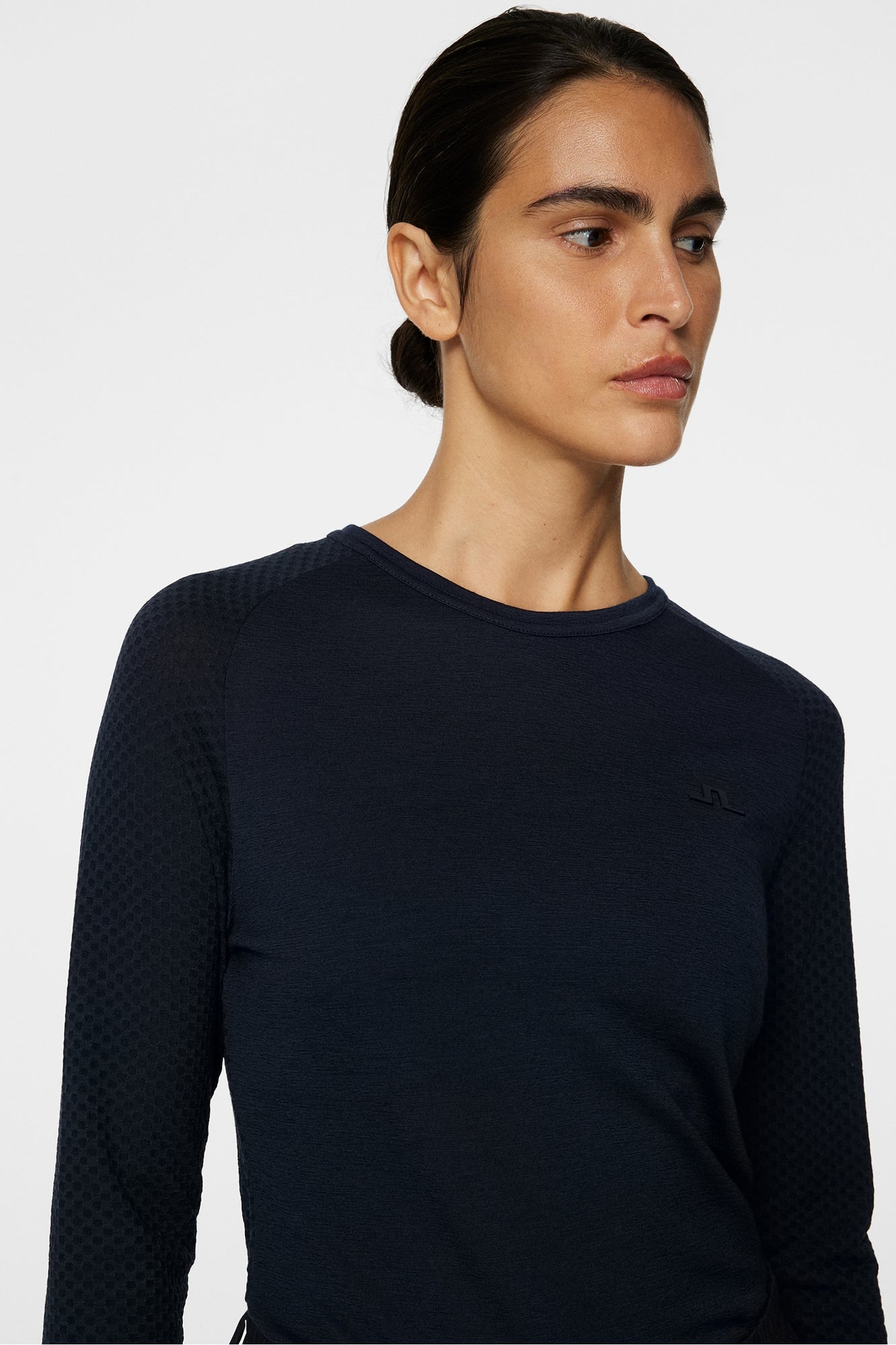 Women | Bella Wool Ls T-Shirt | JL Navy