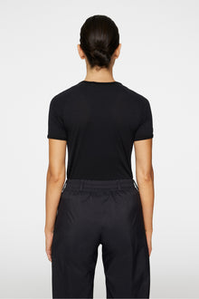 Women | Bella Wool T-Shirt | Black