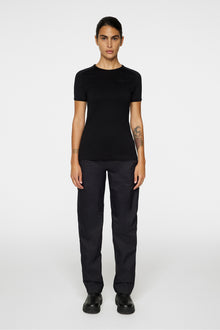 Women | Bella Wool T-Shirt | Black