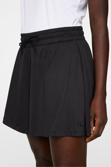 Women | Billie Wide Jersey Shorts | Black