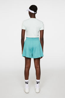Women | Billie Wide Jersey Shorts | Teal