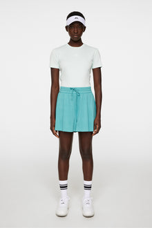 Women | Billie Wide Jersey Shorts | Teal