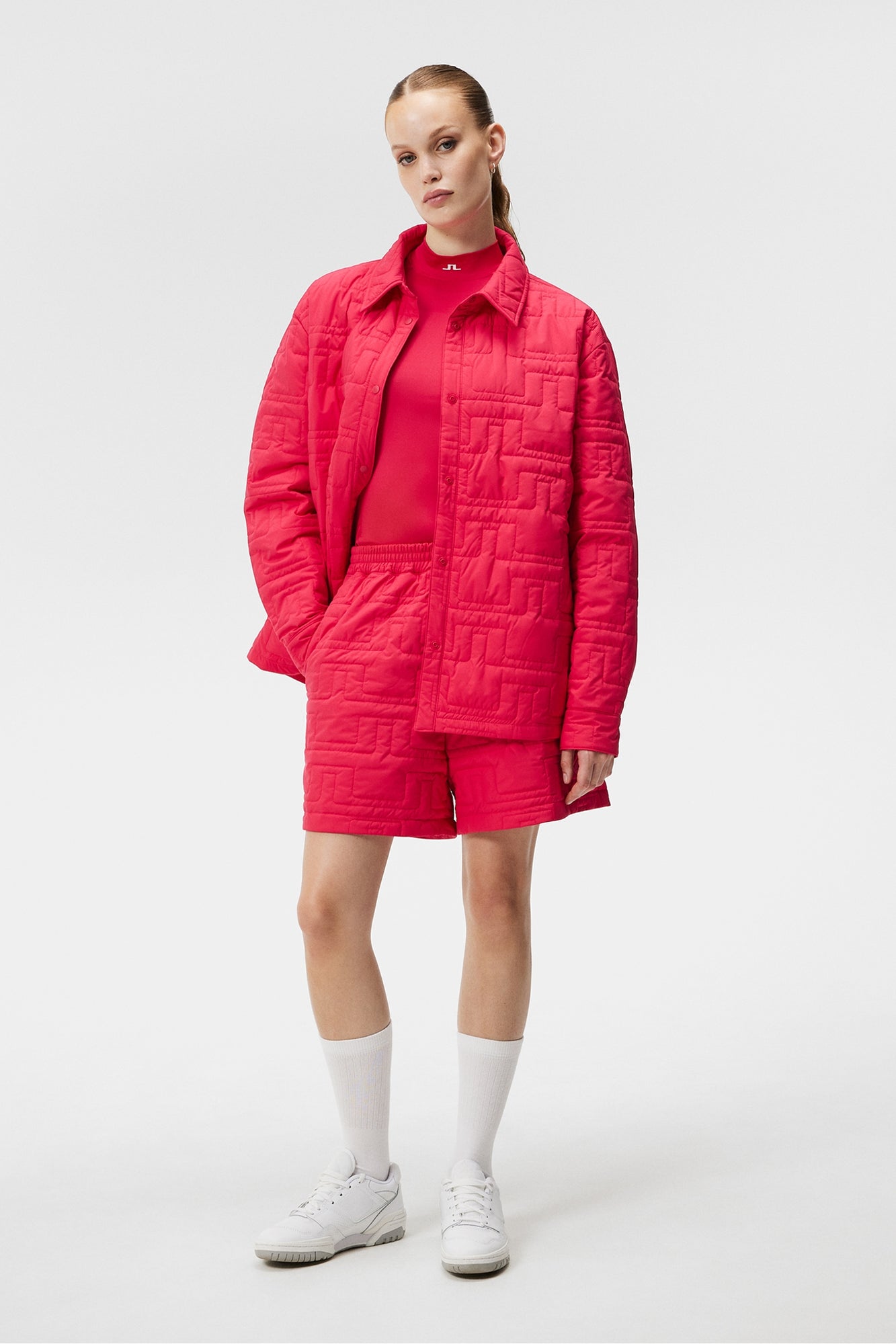 Women | Blossopadded Shorts | Rose Red