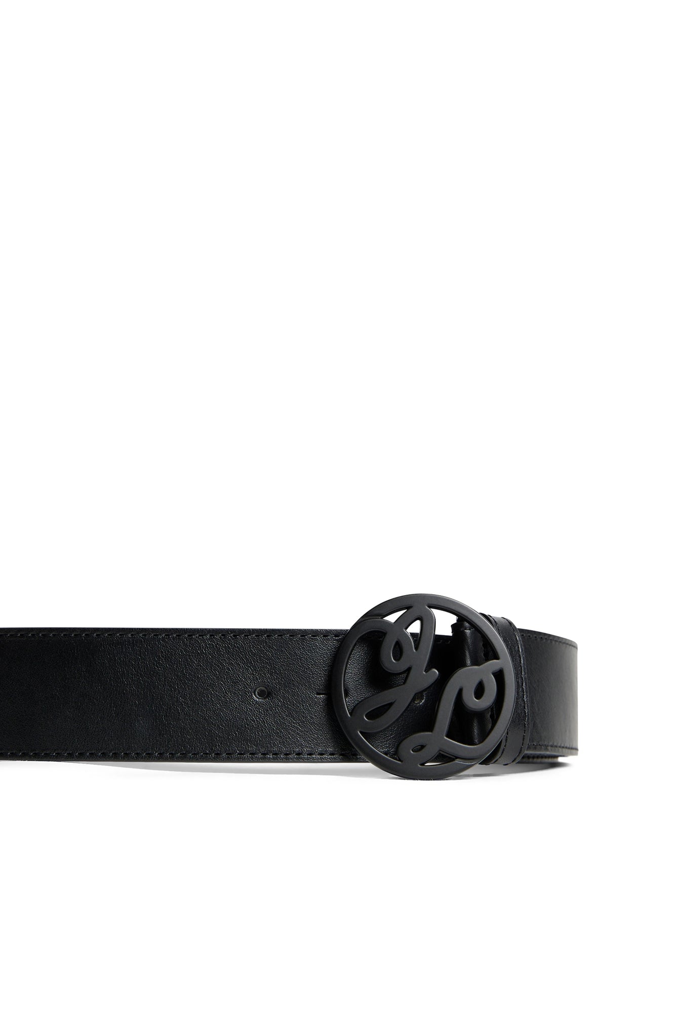 Women | Brynn Leather Belt | Black