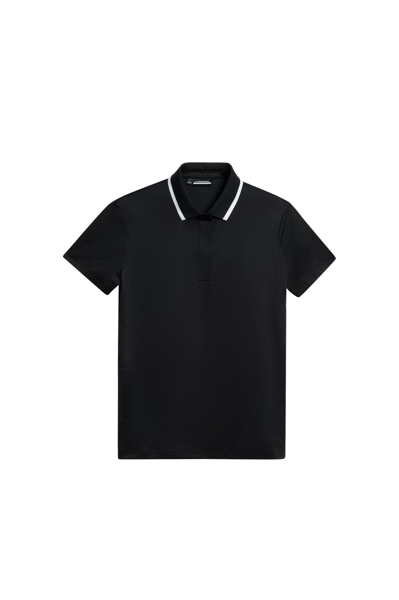 Women | Cecile Jacquard Polo | Black