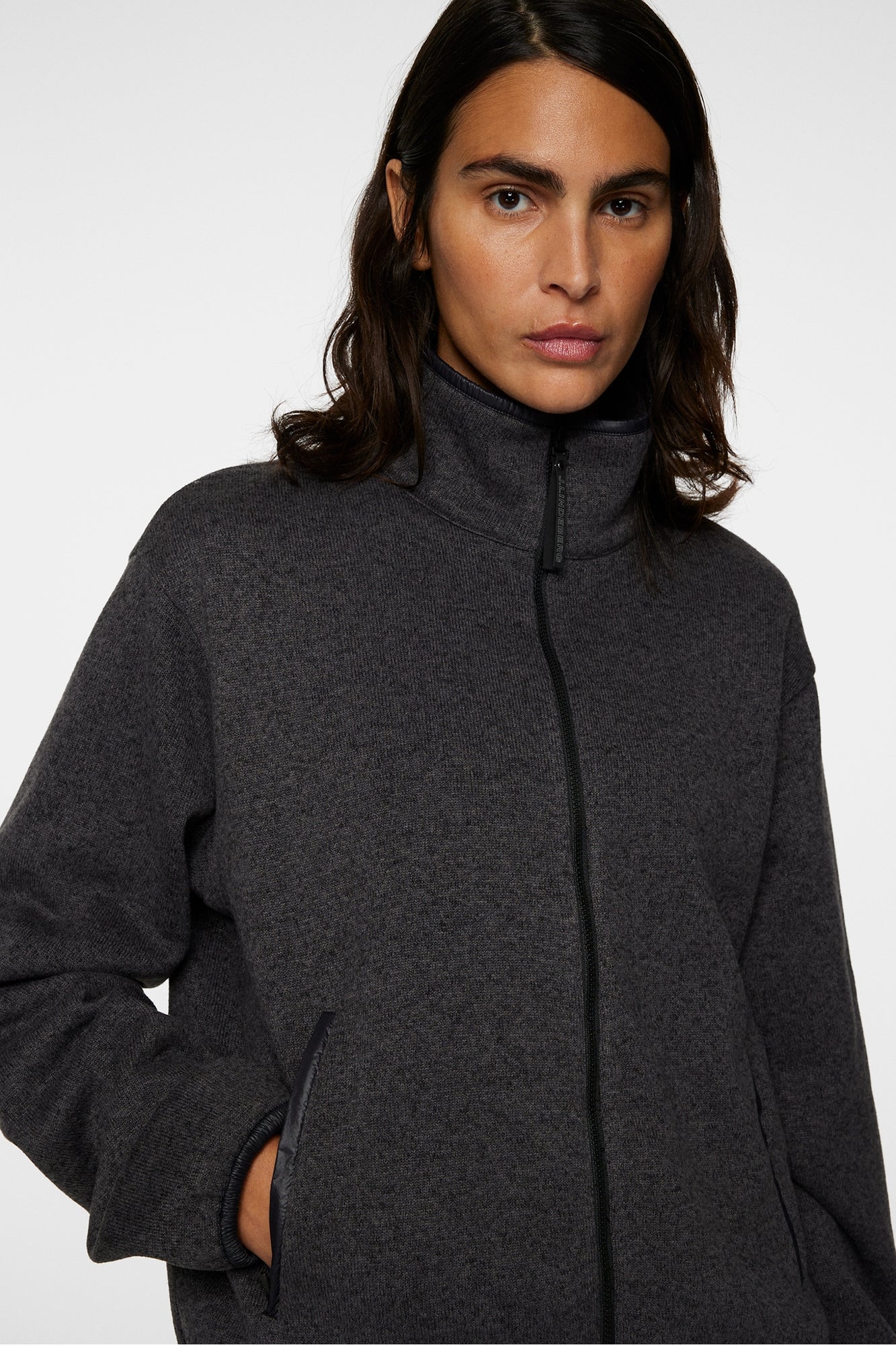 Women | Cirque Jacket | Dark Grey Melange