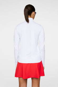 Women | Clarette Seamless Full Zip Amb | White