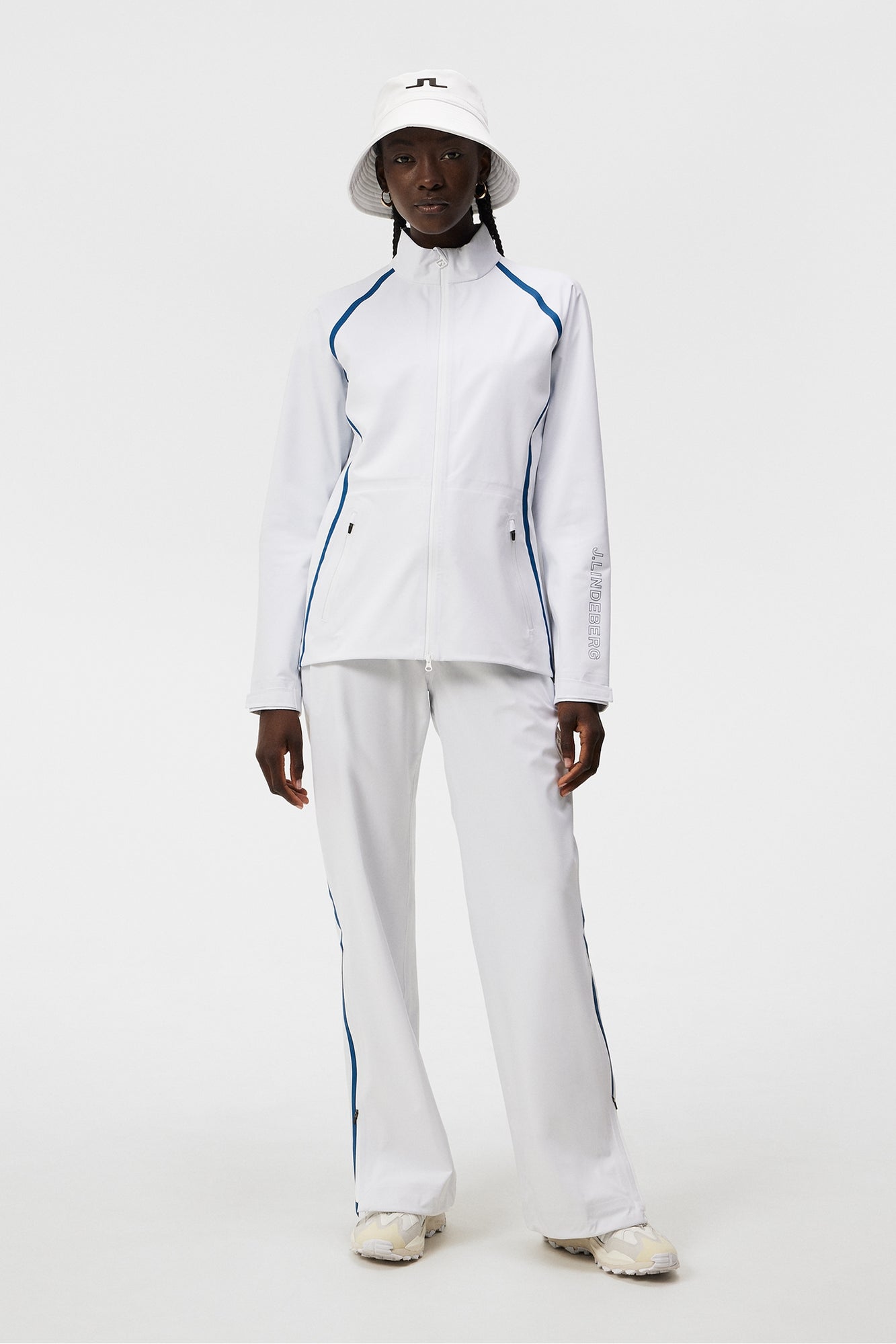 Women | Coral Rain Jacket | White