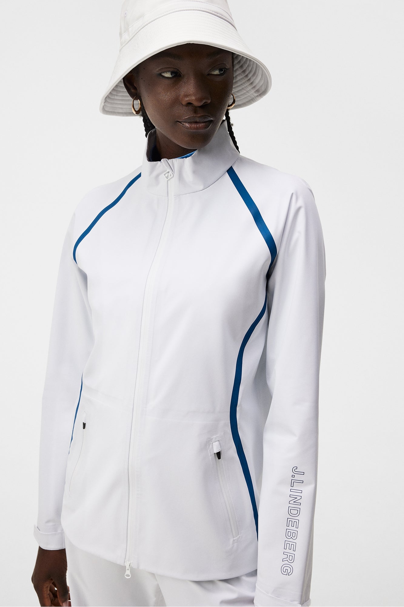 Women | Coral Rain Jacket | White