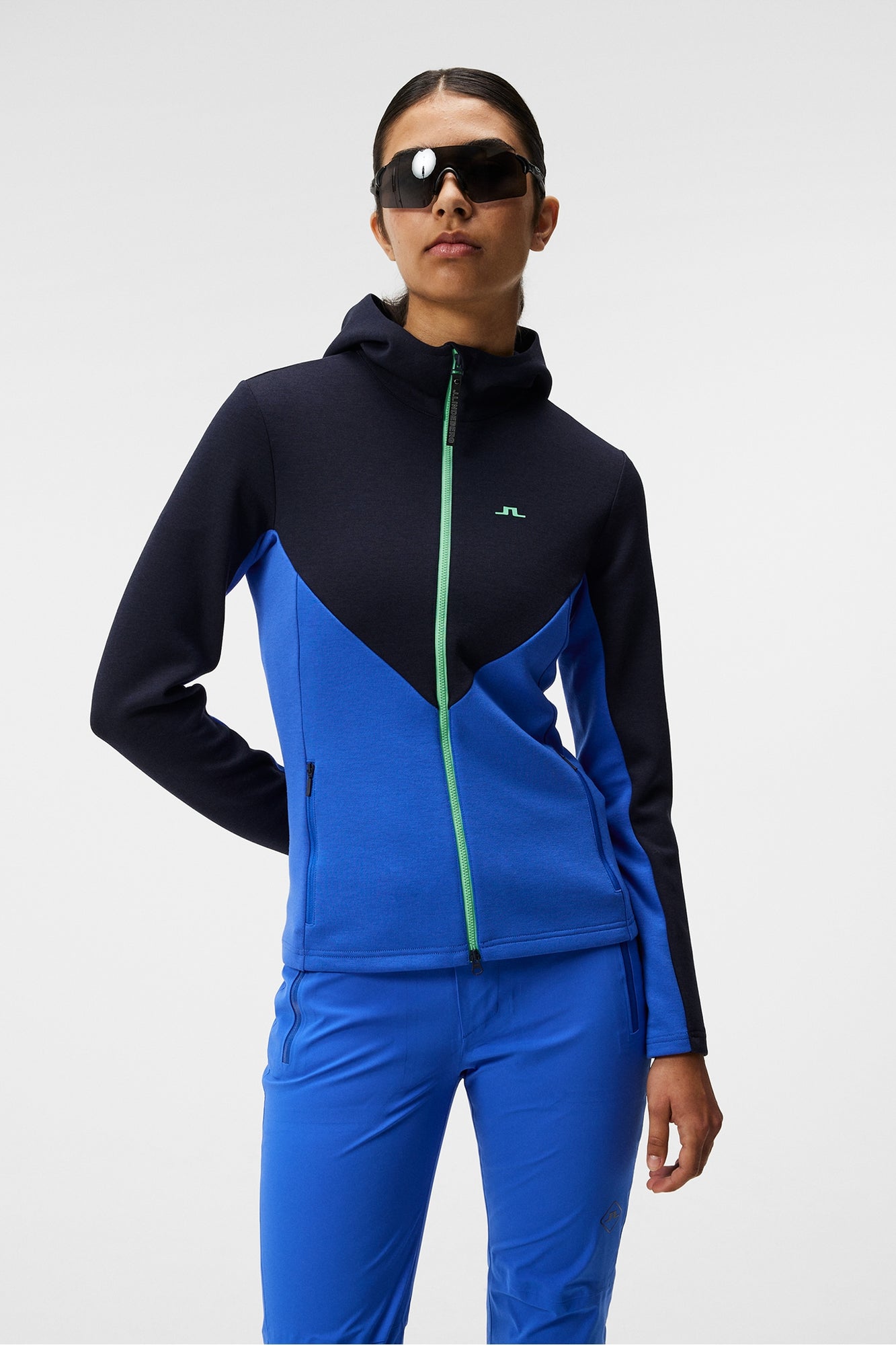 Women | Crystal Hood | Dazzling Blue