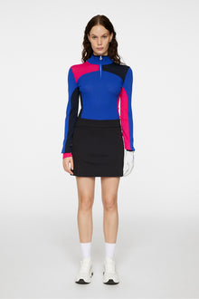 Women | Deborah Knitted Zip Sweater | Club Blue