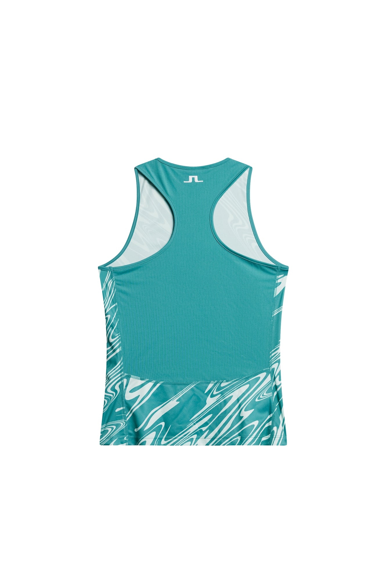 Women | Deia Printed Tank Top | Liquify Teal L
