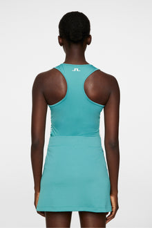 Women | Deia Printed Tank Top | Liquify Teal L