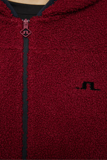 Women | Delise Pile Hoodie | Cabernet