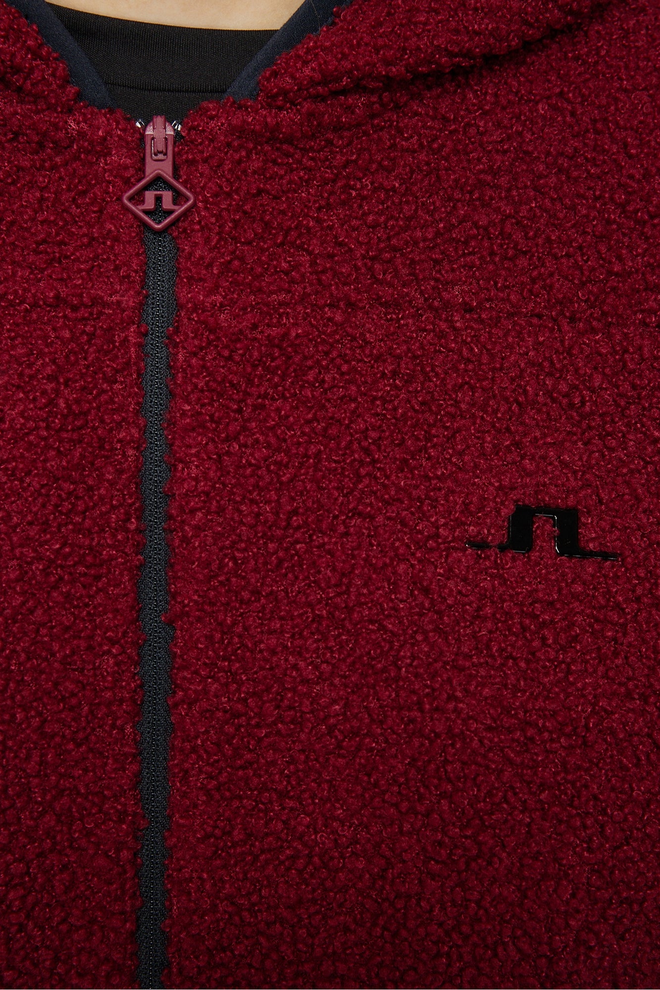 Women | Delise Pile Hoodie | Cabernet